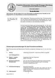 Dr. rer. biol. hum. - Friedrich-Alexander-Universität Erlangen-Nürnberg