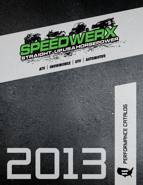 speedwerx 2013 catalog