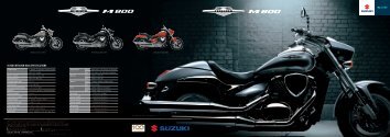 SUZUKI INTRUDER M800 SPECIFICATIONS - Suzuki-MC