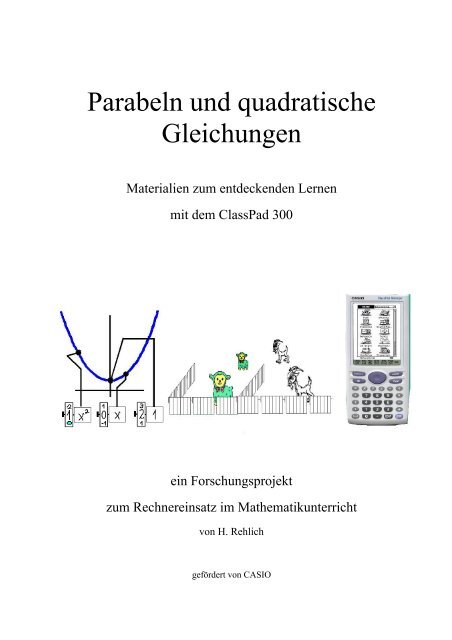 Parabeln und quadratische Gleichungen - Friedrich-Schiller ...