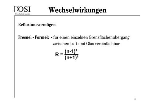 Anleitung Praktikum Optische Spektroskopie