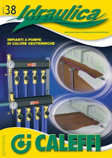 IMPIANTI A POMPE DI CALORE GEOTERMICHE - Caleffi