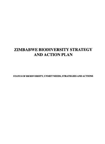 Zimbabwe's Biodiversity Strategy and Action Plan - Convention on ...