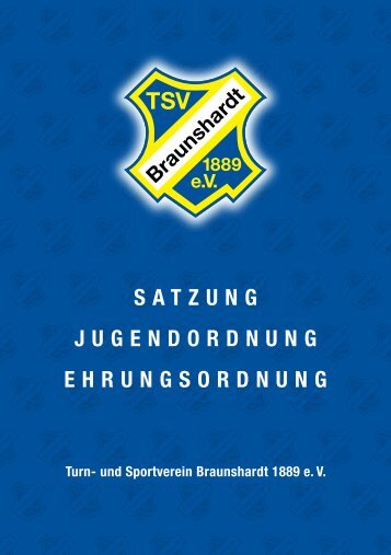 Vereinssatzung - TSV Braunshardt