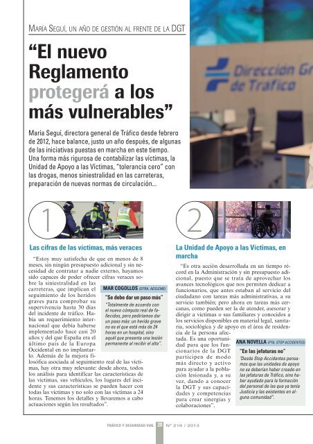 Revista en PDF - Dirección General de Tráfico