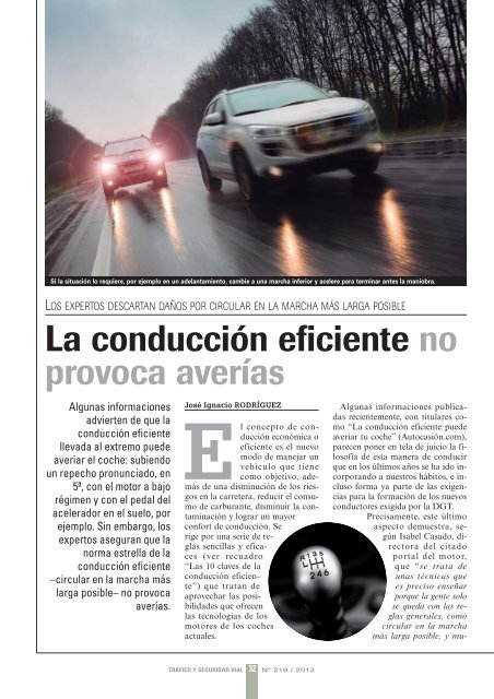 Revista en PDF - Dirección General de Tráfico