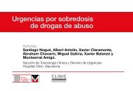 Urgencias por sobredosis de drogas de abuso - Área Científica ...