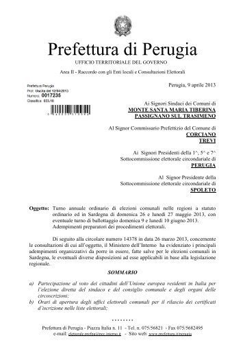 Adempimenti Preparatori.pdf - Comune di Corciano