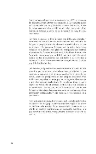 El consumo de alcohol y otras drogas entre las mujeres.