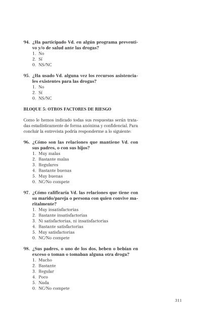 El consumo de alcohol y otras drogas entre las mujeres.