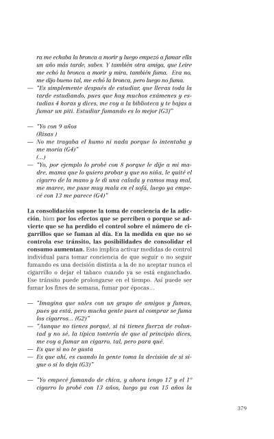 El consumo de alcohol y otras drogas entre las mujeres.