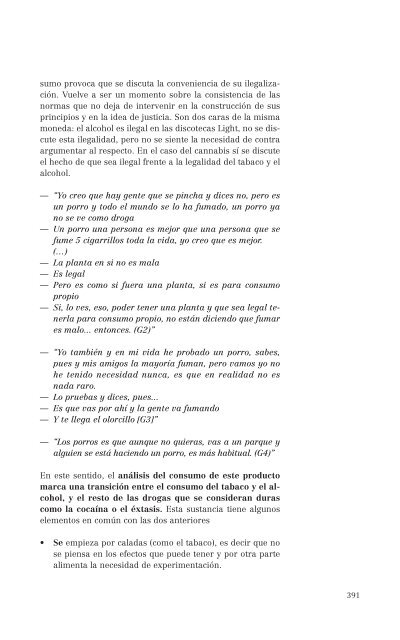 El consumo de alcohol y otras drogas entre las mujeres.