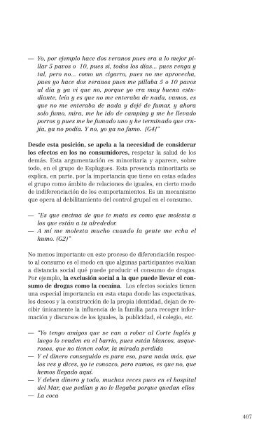 El consumo de alcohol y otras drogas entre las mujeres.