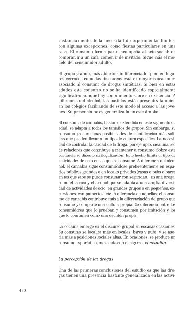 El consumo de alcohol y otras drogas entre las mujeres.