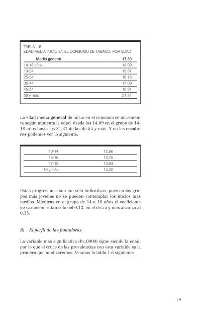 El consumo de alcohol y otras drogas entre las mujeres.