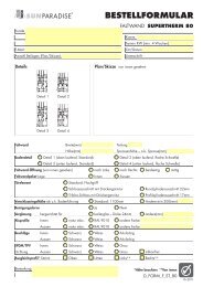BESTELLFORMULAR - Sunparadise