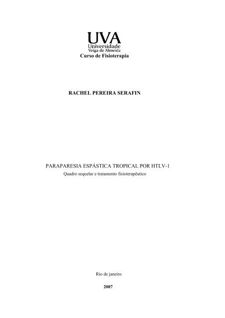 Paraparesia Espástica Tropical Por HTLV-1 - UVA