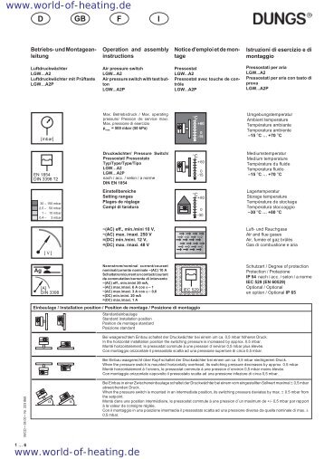 BMA LGW A2/A2P SG 1 - World of Heating