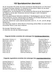 103 Sportabzeichen überreicht - TSV Brannenburg