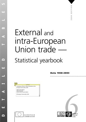 external and intra-european union trade ? statistical yearbook