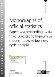monographs of official statistics - European Commission - Europa