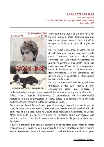 La ragazza di Bube” – recensione - Aquileia in Rete