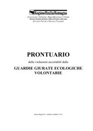 Prontuario GEV 2011 - Guardie Ecologiche Volontarie - Rimini