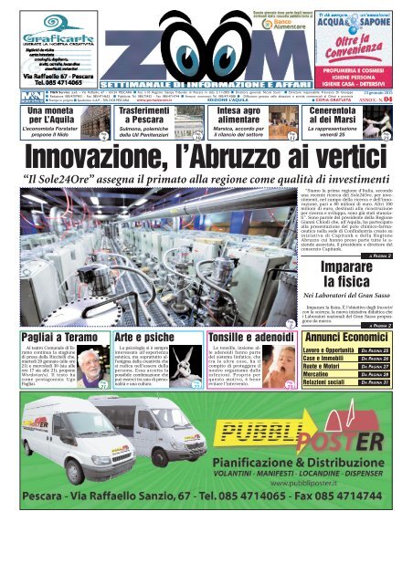 Innovazione L Abruzzo Ai Vertici Abruzzo Annunci