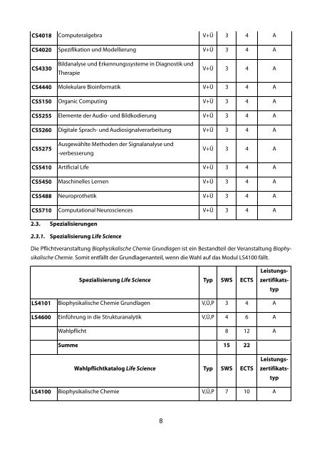 Studiengangsordnung für den Master-Studiengang Mathematik in ...