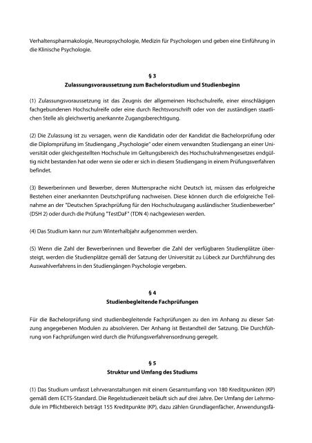 Studiengangsordnung/WS13 - Universität zu Lübeck