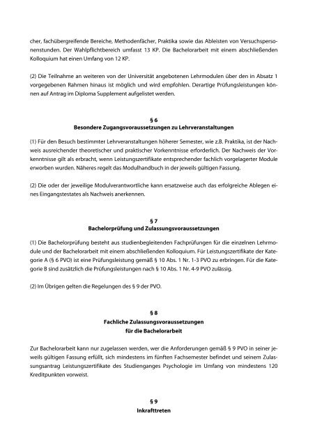 Studiengangsordnung/WS13 - Universität zu Lübeck