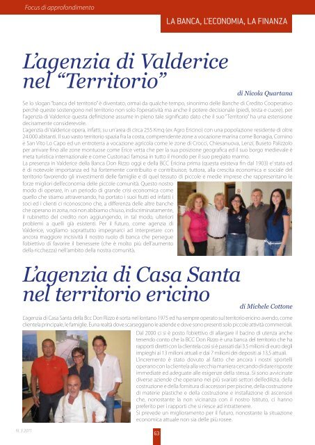 Scarica il NUMERO 3 – Agosto 2011-Novembre 2011