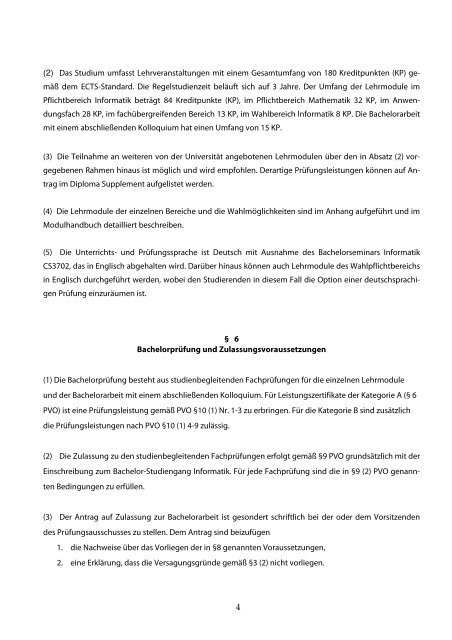 Studiengangsordnung/PO5 - Universität zu Lübeck