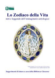 Lo zodiaco della vita - Istituzione Biblioteca Classense