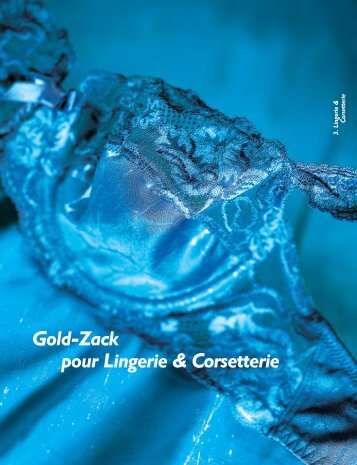 Gold-Zack pour Lingerie & Corsetterie