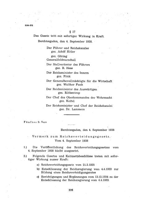 Trial of the Major War Criminals before International Military Tribunal ...