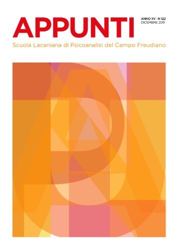 Scarica pdf - Scuola Lacaniana di psicoanalisi