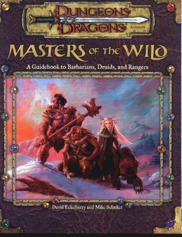Masters of the Wild.pdf - Thegameguild.net