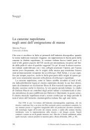 La canzone napoletana negli anni dell'emigrazione di ... - Altreitalie