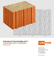 PRODUKTDATENBLATT UNIPOR-W07 CORISO