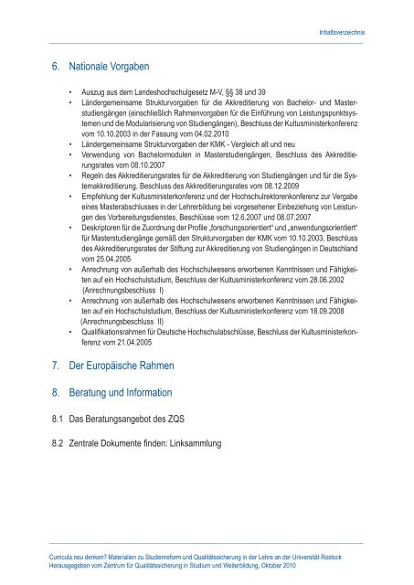 Curricula neu denken - Universität Rostock