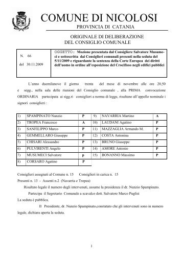 66 - Comune di Nicolosi