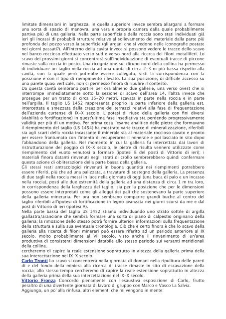 Miranduolo 2010 - Aree 1 e 14. Post di Facebook - Portale di ...