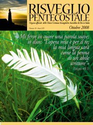 PENTECOSTALE - Assemblee di Dio in Italia