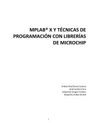 MPLAB X y Tecnicas de Programacion con librerias ... - mcelectronics
