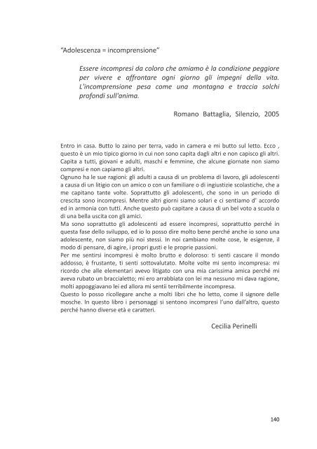 Libro II B 2012 La Lettura fa l'uomo esatto - Istituto Comprensivo ...