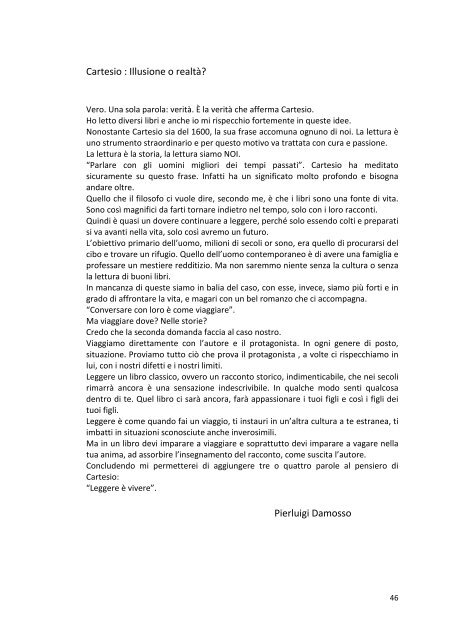 Libro II B 2012 La Lettura fa l'uomo esatto - Istituto Comprensivo ...