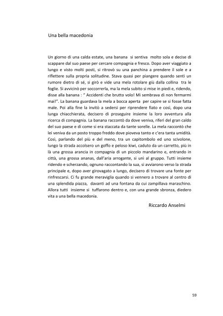 Libro II B 2012 La Lettura fa l'uomo esatto - Istituto Comprensivo ...