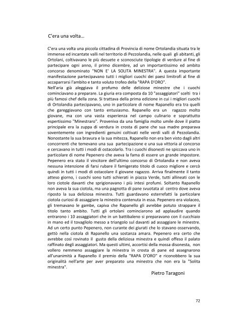 Libro II B 2012 La Lettura fa l'uomo esatto - Istituto Comprensivo ...