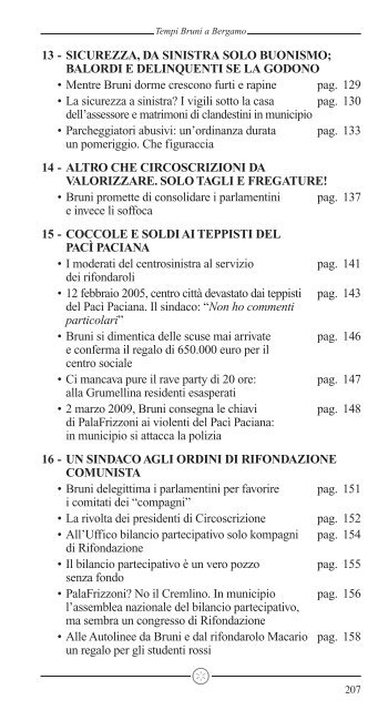 Tempi Bruni - LEGA NORD Blog - Sezione di Bergamo